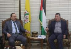 الهيئة المستقلة لحقوق الإنسان تلتقي بقيادة حركة فتح في قطاع غزة