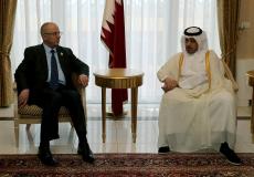 الحمد الله مع نظيره القطري