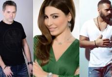 جوزيف عطية ويارا ومروان خوري