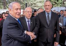 غانتس ونتنياهو وريفلين