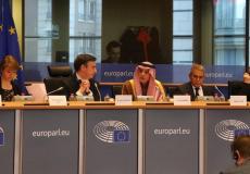 عادل الجبير يتحدث في بروكسل