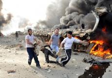 انفجار في العراق -ارشيف-