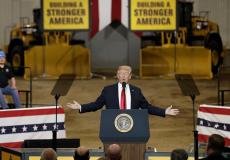  الرئيس الأمريكي دونالد ترامب