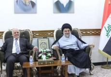 رئيس الوزراء العراقي يلتقي الصدر بمدينة النجف