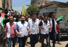 اتحاد لجان الرعاية الصحية ينعى استهداف المسعفة رزان النجار 