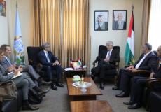 جانب من لقاء القنصل الفرنسي