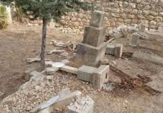 اللجنة الرئاسية تستنكر الاعتداء على مقبرة دير بيت جمال بالقدس