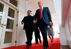 الرئيس الأميركي والزعيم الكوري