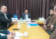 اجتماع نيابة خانيونس بمحكمة بداية المحافظة