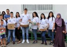 مجلس الطلاب البلدي ينظم حملة معايدة في قرية كفرقرع