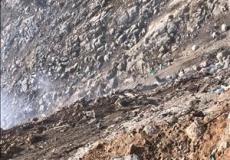 اغلاق مكب نفايات في نعلين