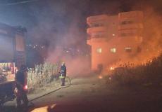 الدفاع المدني يتعامل مع 111 حادث حريق وإنقاذ