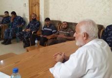 النائب الأسطل يزور جهاز قوات التدخل وحفظ النظام برفح