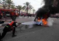 تنويه حول صوت الانفجارات في غزة صباح اليوم