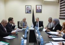 العسيلي مع وفد الاتحاد الأوروبي