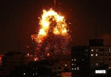 قصف إسرائيلي على غزة - أرشيفية 