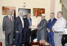 ادعيس يشيد بجهود جمهورية مصر العربية في دعم القضية الفلسطينية