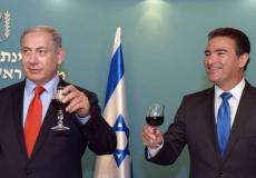 يوسي كوهين وبنيامين نتنياهو 