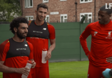 المصري محمد صلاح فور عودته لتدريبات ليفربول