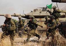 تدريبات عسكرية للجيش الإسرائيلي -ارشيف- 