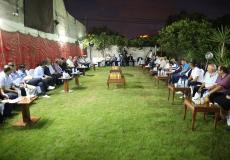 جمعية رجال الاعمال الفلسطينيين بغزة تستقبل اعضائها للتهنئة بالعيد