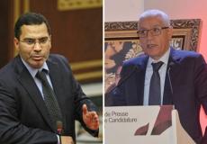 الوزيران في الحكومة المغربية الطالب العلمي (يمين) ومصطفى الخلفي (يسار) ـ فيسبوك