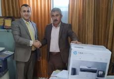 البنك الإسلامي الفلسطيني يقدم دعما لمدرسة سيلة الظهر الأساسية