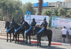 الشرطة تنظم سباق فلسطين بلا مخدرات في رام الله اليوم
