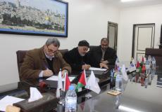 بلدية جباليا النزلة توقع مذكرة تفاهم لإنشاء 3 آبار جديدة