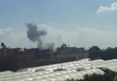 قصف إسرائيلي على خانيونس - توضيحية -غزة الآن