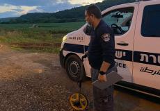 من مكان حادث مصرع شاب في انقلاب دباب قرب الناصرة