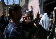 تشييع جثامين 4 شهداء ارتقوا بنيران الاحتلال