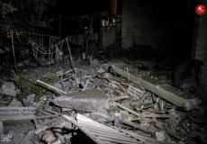 القصف الإسرائيلي لبرج سكني في الشيخ زايد شمال غزة