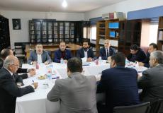  دائرة العلاقات الاعلامية في حركة حماس تزور الهيئات الحقوقية بغزة