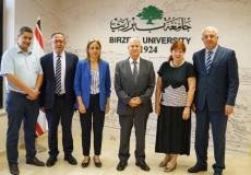 لقاء بين رئاسة جامعة بيرزيت وسفارة روسيا الاتحادية