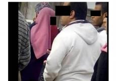 شاب يتحرش بفتاة أمام جامعة المنصورة