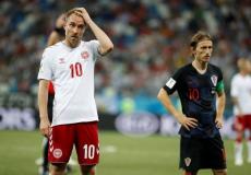 تأهل منتخب كرواتيا على حساب الدانمارك في مونديال روسيا 2018