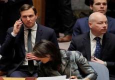 نيكاي هالي وجاريد كوشنر وجيسون غرينبلات يعملون من أجل إعلان صفقة القرن