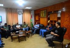 وكيل النقل والمواصلات يستقبل وفداً من تجار استيراد إطارات السيارات