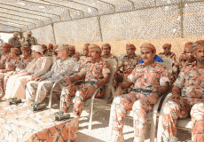 مناورات بحرية مشتركة بين أمريكا وسلطنة عمان 