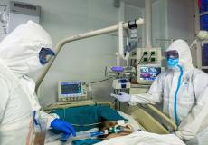 قسم العناية المركزة- مستشفى غزة الأوروبي