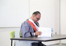 الصحفي زماعرة يناقش أطروحة معاصرة وميدانية لنيل درجة ماجستير