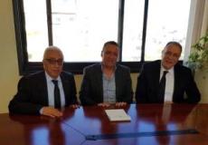 جانب من اللقاء في رام الله