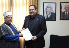 صبري صيدم ويوسف ادعيس- ارشيفية