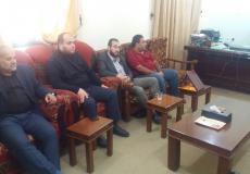 قيادة حركة المقاومة الشعبية تزور الجهاد الإسلامي