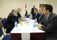 الوفد الأمني المصري يجتمع مع قيادة الجهاد بغزة