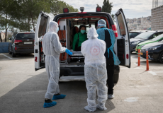 فيروس كورونا في إسرائيل - أرشيفية.