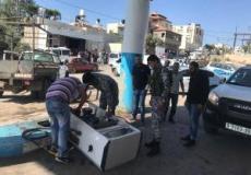 محطة محروقات غير قانونية غرب رام الل