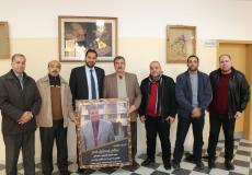 جانب من الزيارة