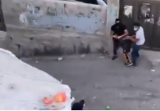 لحظة اختطاف الطفل عويوي